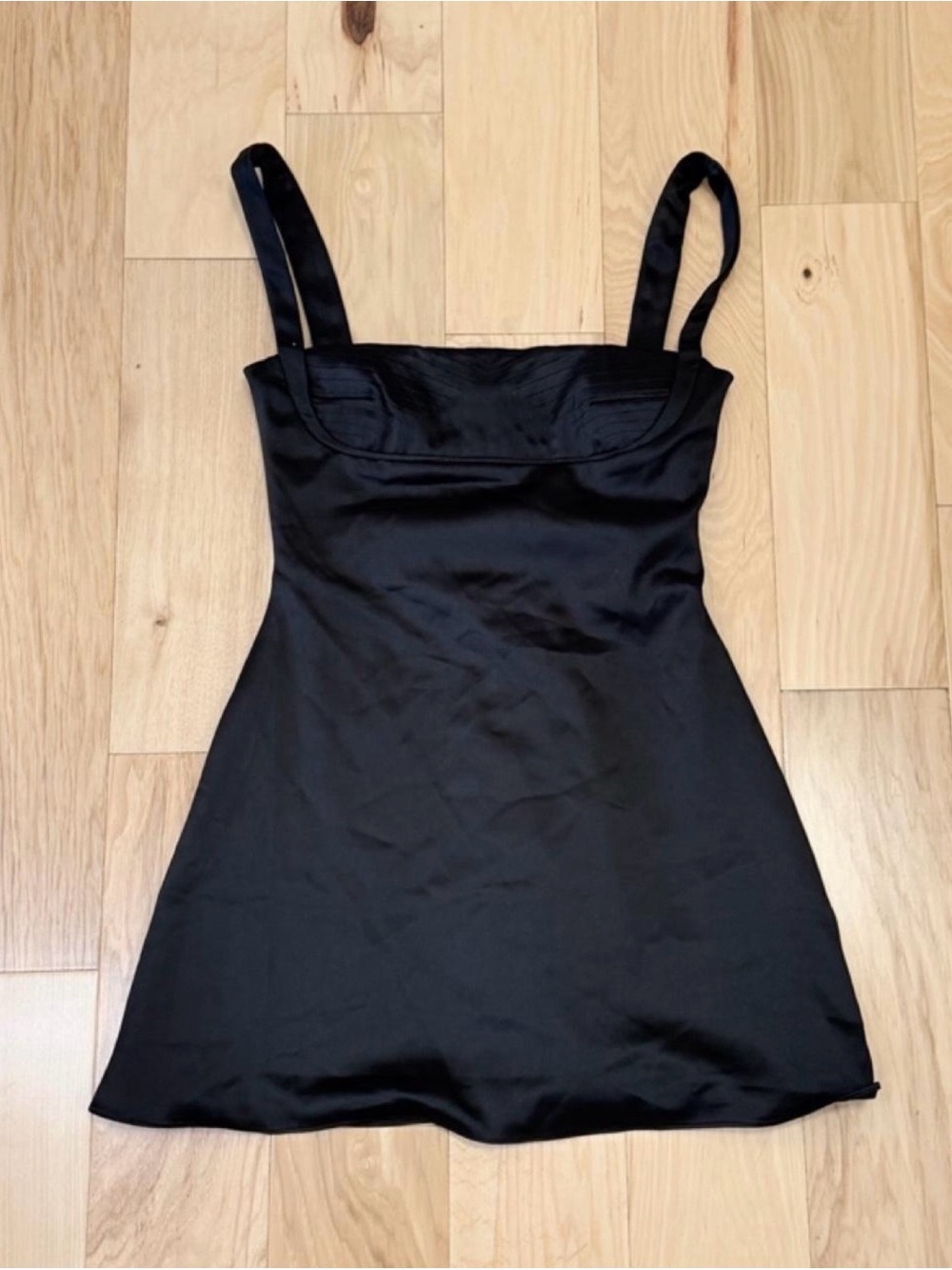 House of CB Black Kara Mini Dress, size S - Picture 2 of 4